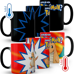 Tazón Mágico Quién es ese Pokémon? Dragonite, 320ml
