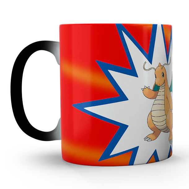 Tazón Mágico Quién es ese Pokémon? Dragonite, 320ml 5