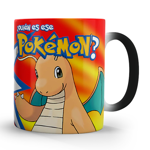 Tazón Mágico Quién es ese Pokémon? Dragonite, 320ml 6