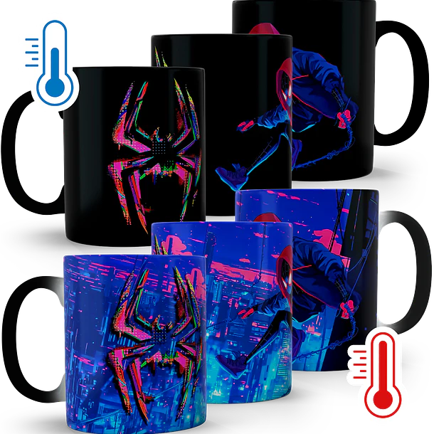 Tazón Mágico Spider-Man: Into the Spider-Verse Miles Morales, 320ml 1
