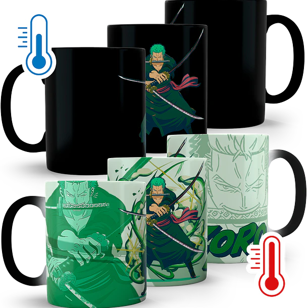 Tazón Mágico One Piece Zoro, 320ml 1