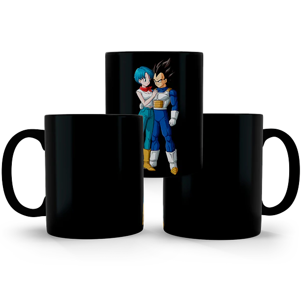 Tazón Mágico Dragon Ball Vegeta y Bulma, 320ml 4