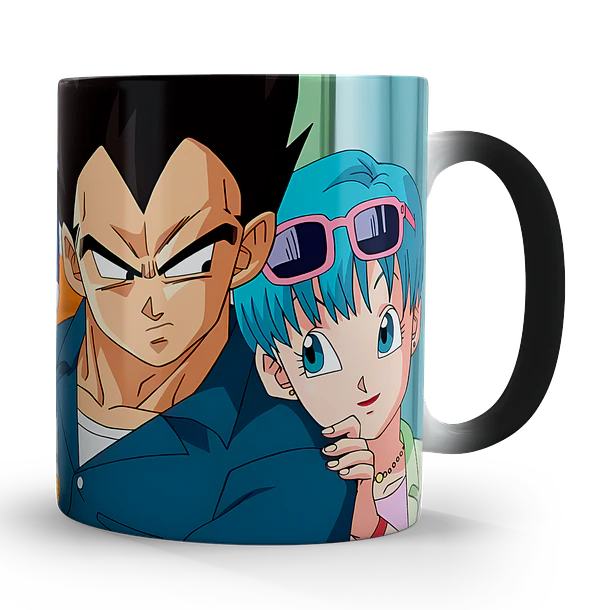 Tazón Mágico Dragon Ball Vegeta y Bulma, 320ml 6