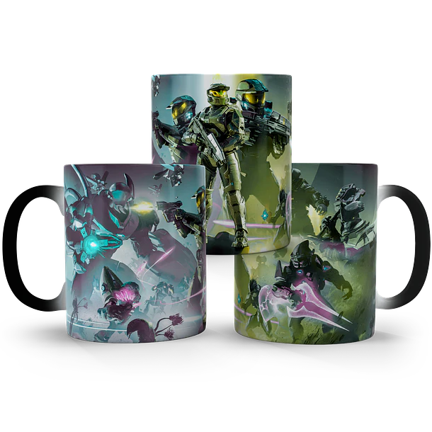 Tazón Mágico Halo Master Chief, 320ml 7