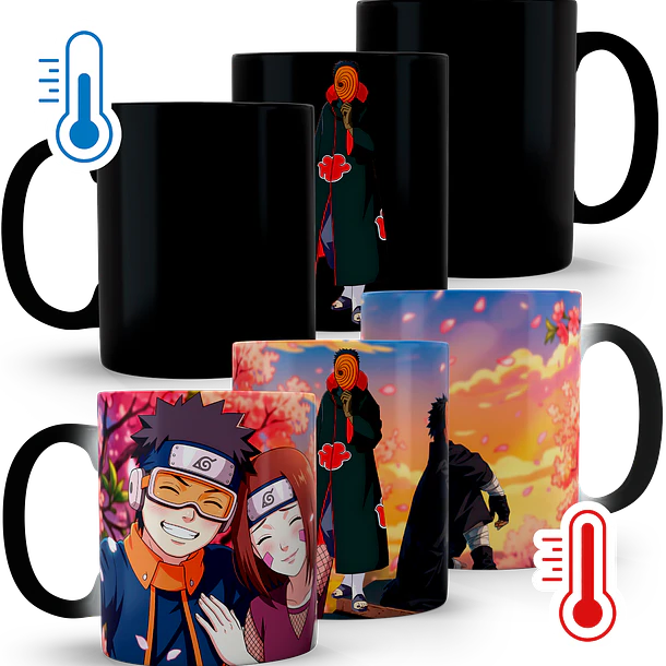 Tazón Mágico Naruto Obito Uchiha, 320ml 1