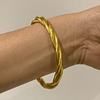 Pulsera twist budista color gold BB00165