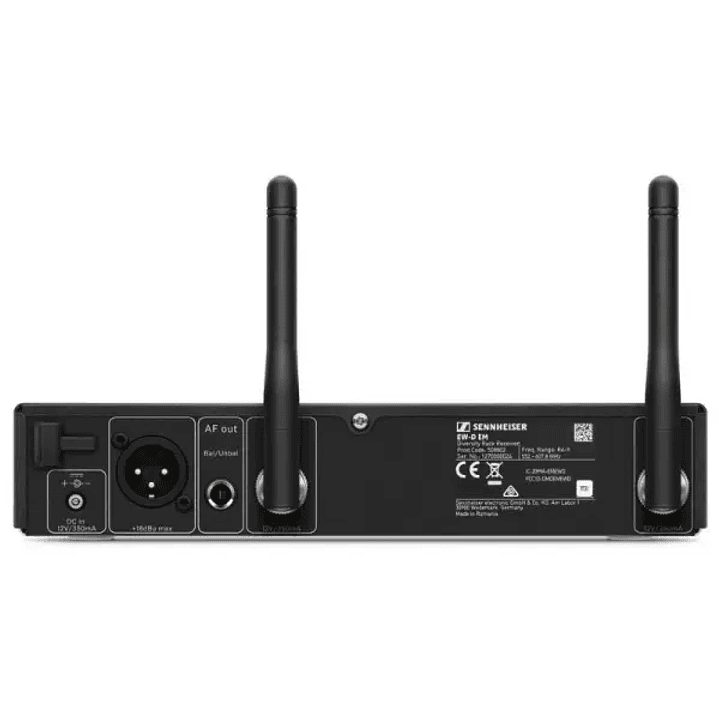  Sennheiser EWD SKBS Q-16 Sistema Inalambrico Digital con Transmisor BodyPack 3