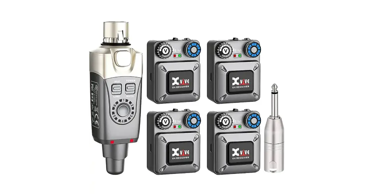 XVive U4R4 Monitor Wireless System