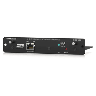Klark Teknik DN32-WSG interfaces Waves Soundgrid M32/X32