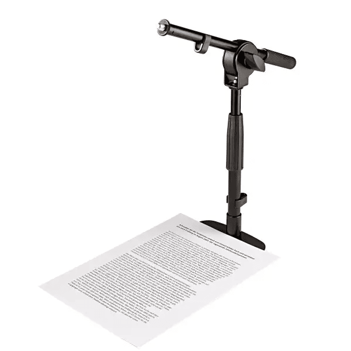 K&M 25993-500-55 Atril de Micrófono Corto Sobremesa   2