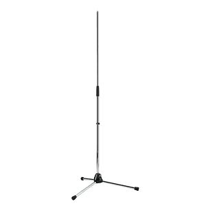 K&M 20130 Atril de microfono Recto Cromado (Hecho en Alemania)