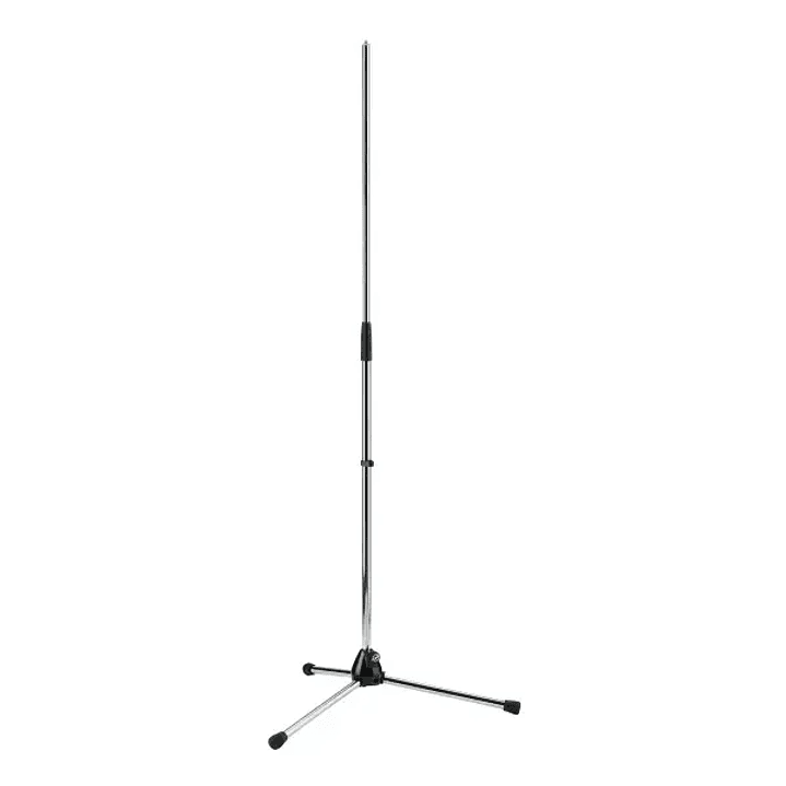 K&M 20130 Atril de microfono Recto Cromado (Hecho en Alemania) 1