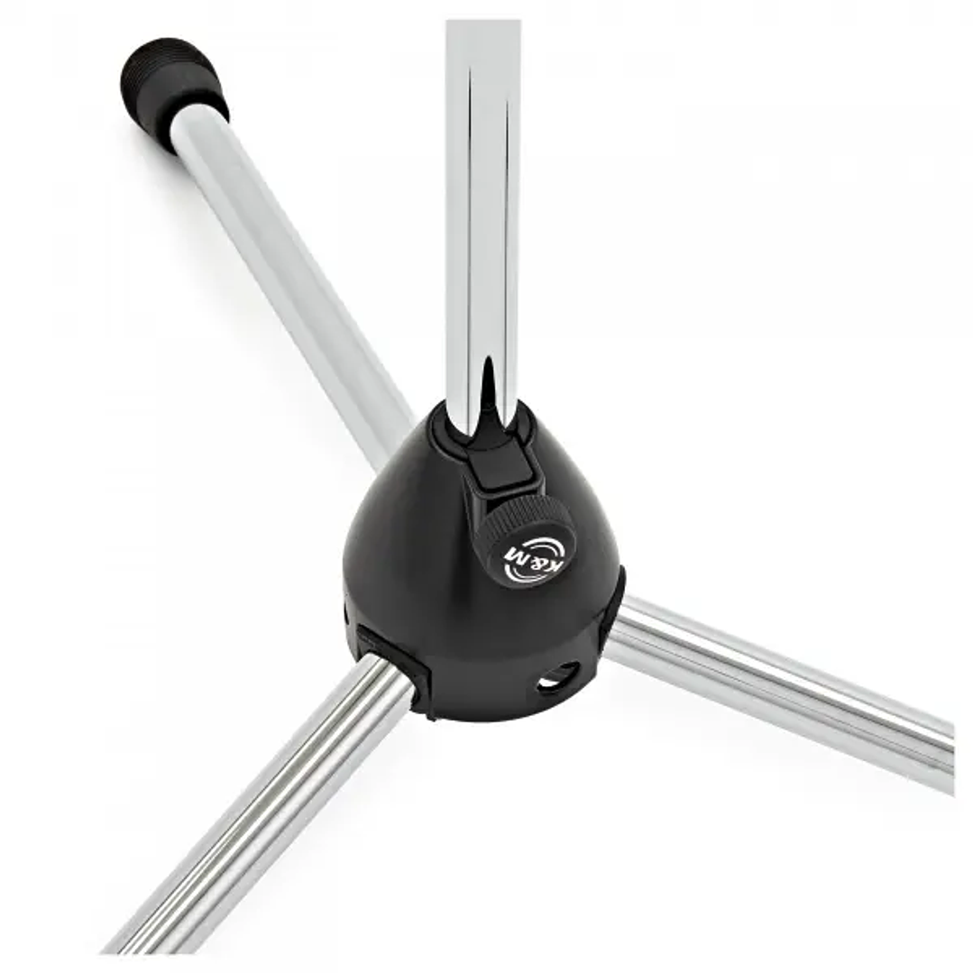 K&M 21020-500-02 Atril de micrófono c/Boom Cromado 3