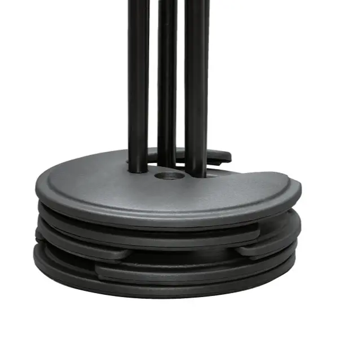 K&M 26045 Atril de micrófono recto apilable  5