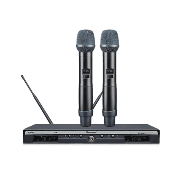 Relacart Ur-222d Sistema inalámbrico Doble de Mano 1