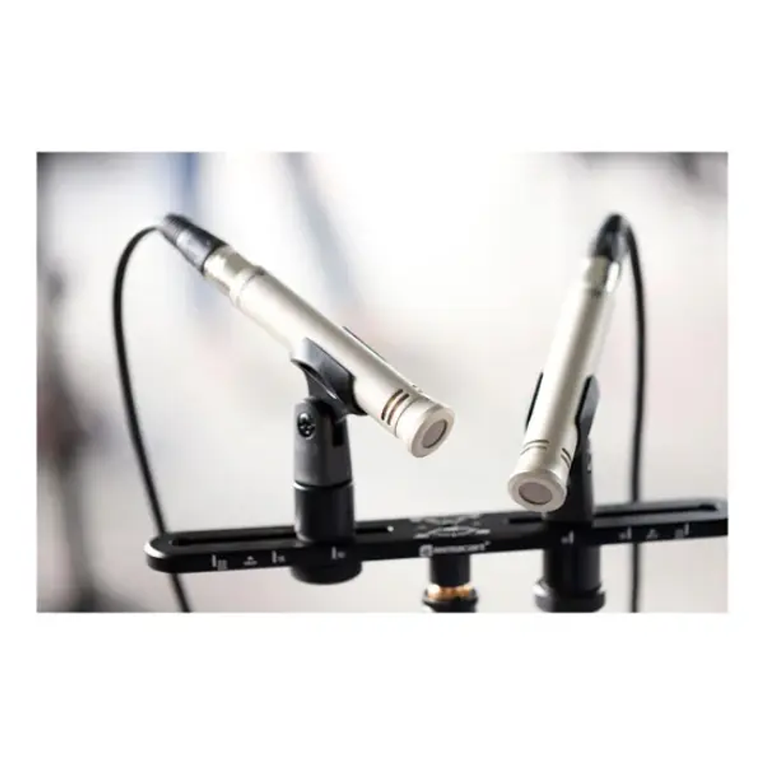 Relacart MILIVE2 Par de Micrófonos de Condensador 3