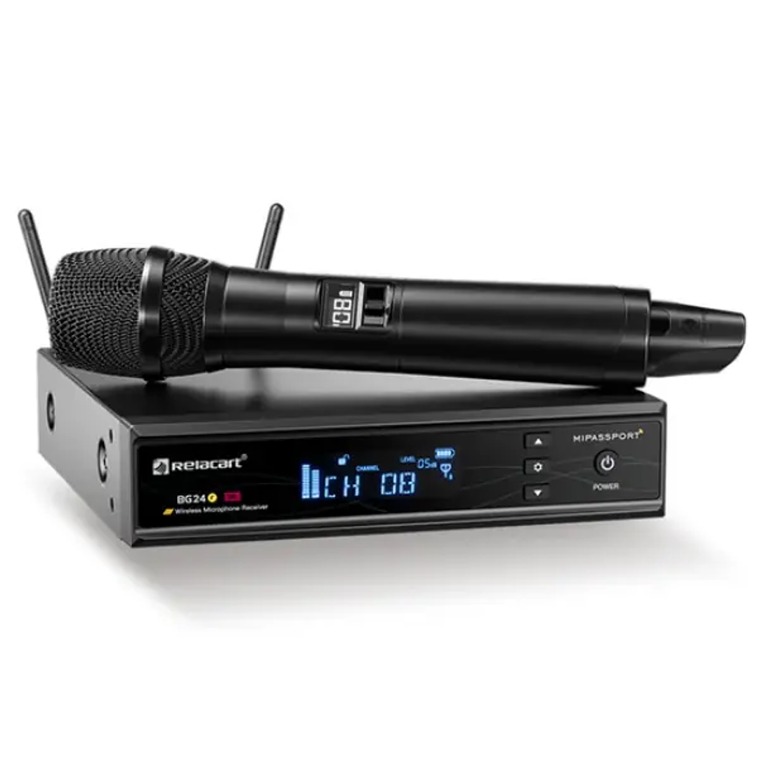 Relacart BG-24 Sistema Micrófono Inalámbrico 1