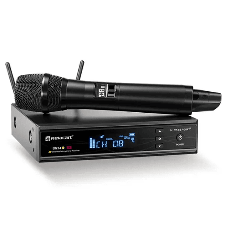 Relacart BG-24 Sistema Micrófono Inalámbrico 1