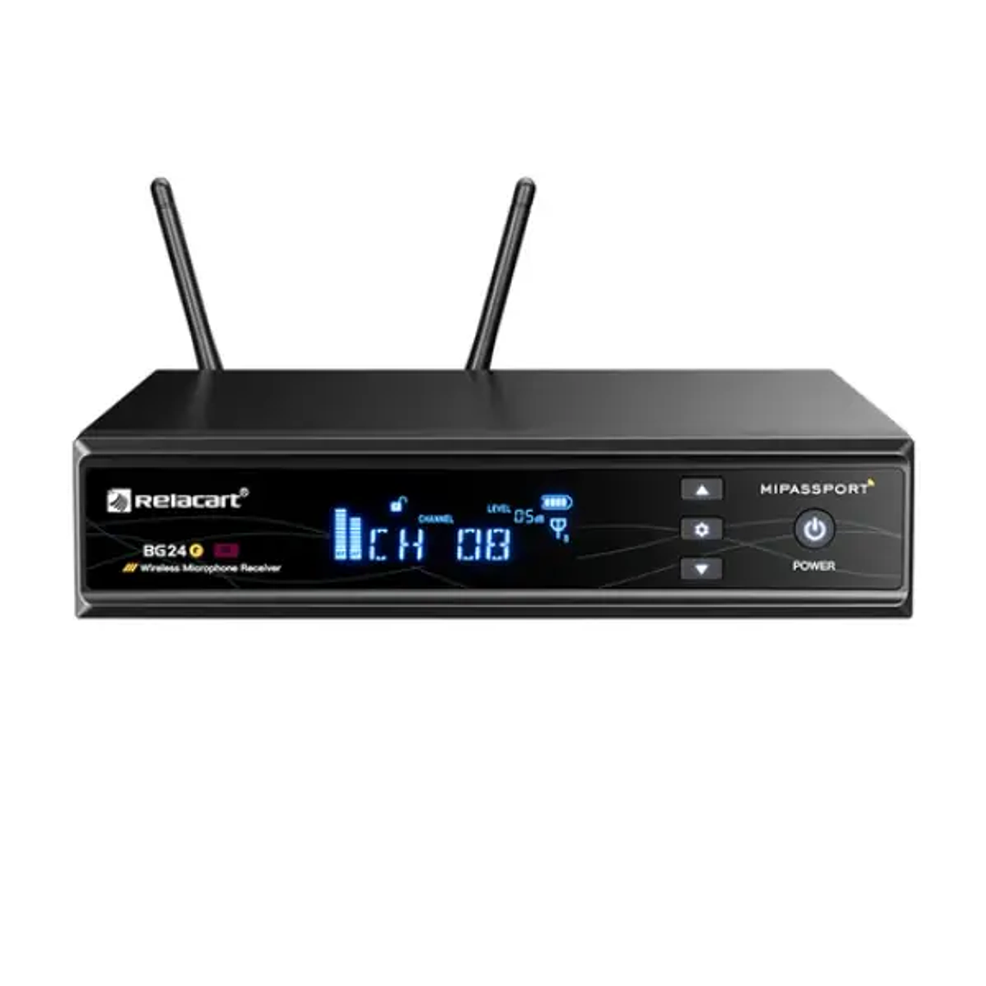 Relacart BG-24 Sistema Micrófono Inalámbrico 3