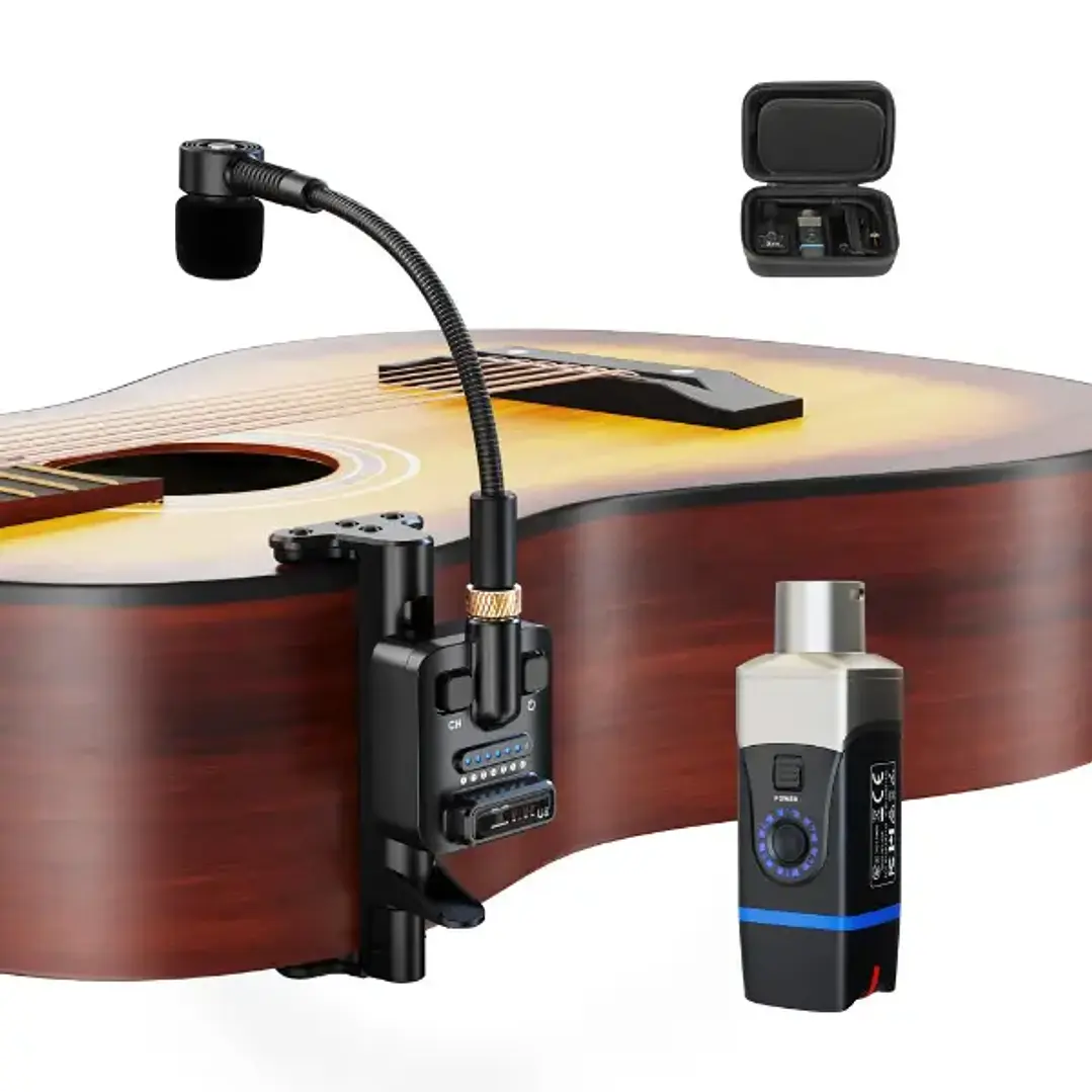 Xvive U8 Sistema inalámbrico para guitarra acústica  3