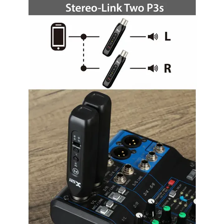 XVIVE P3D Receptor dual Bluetooth 4