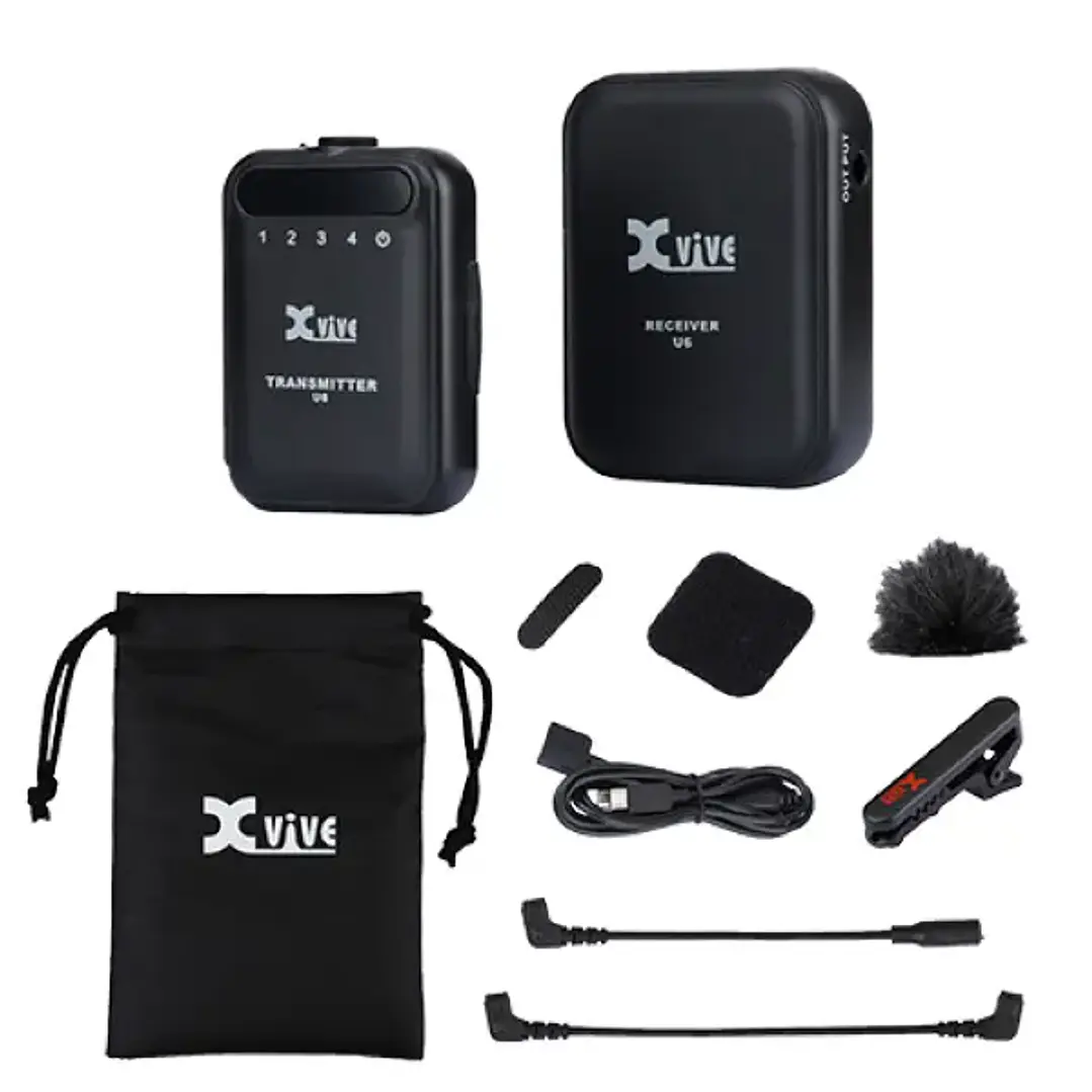 XVIVE U6 Sistema de micrófono inalámbrico compacto 1