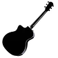 Taylor 214CE-BLK-PLUS Guitarra electroacústica Grand Auditorium con corte Negra - Miniatura 2
