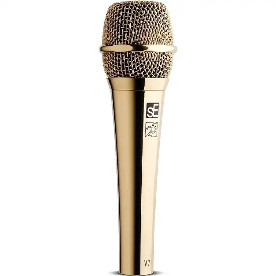 sE Electronics V7 Gold-25th Micrófono Dinámico Anniversary Edition 3