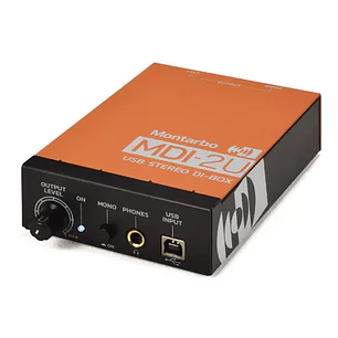 Montarbo MDI-2U Caja DI estéreo USB 