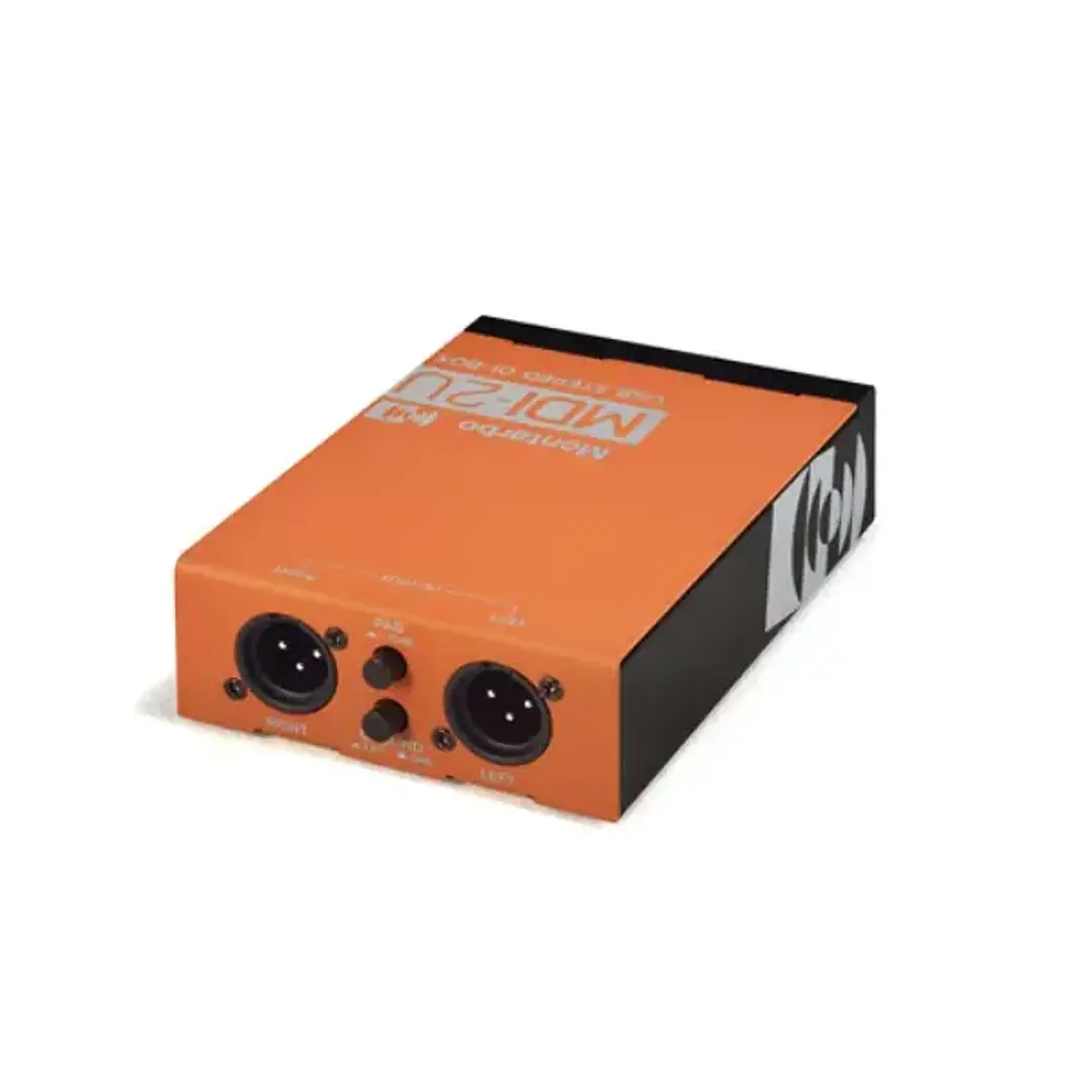 Montarbo MDI-2U Caja DI estéreo USB  3