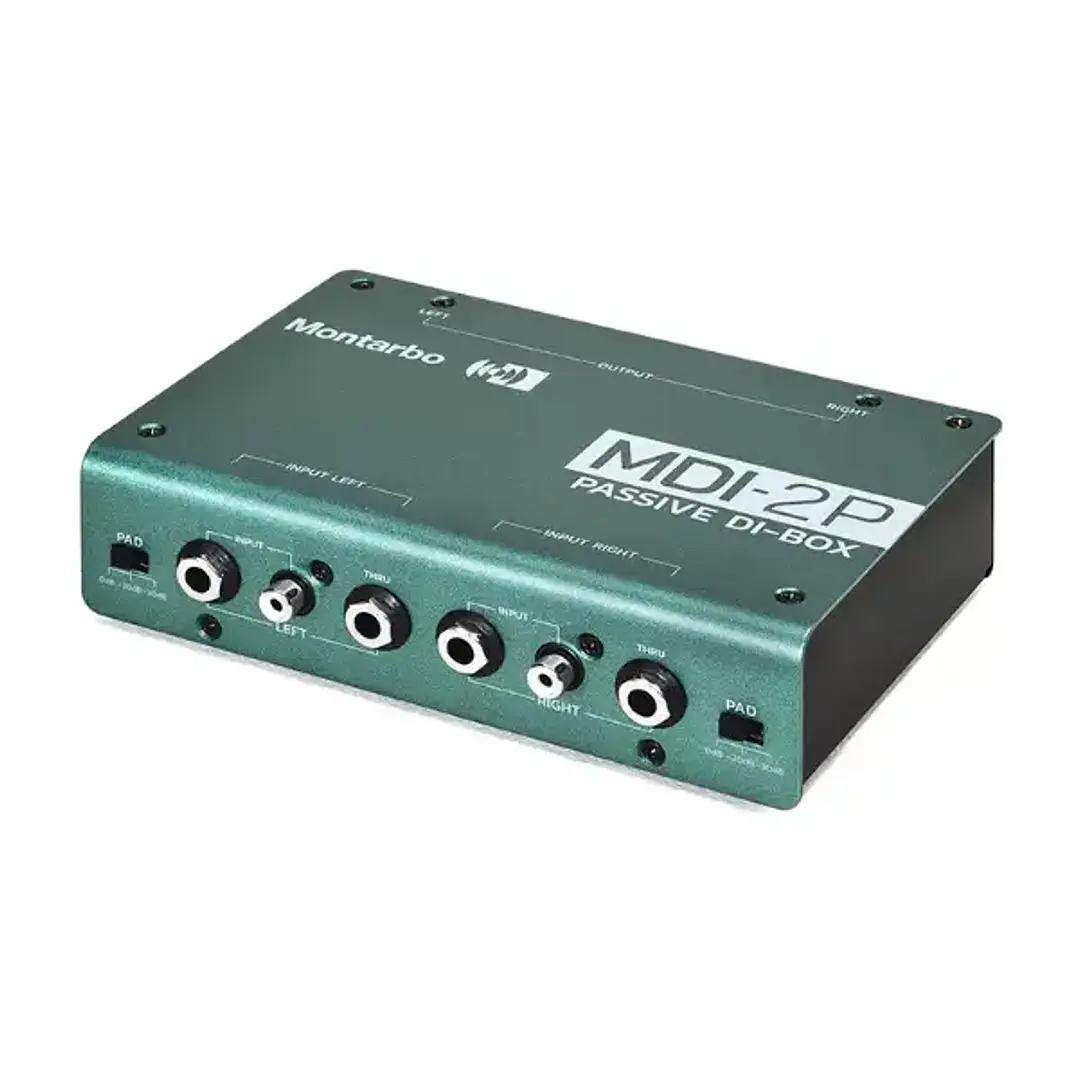 Montarbo MDI-2P caja DI pasiva de 2 canales 1
