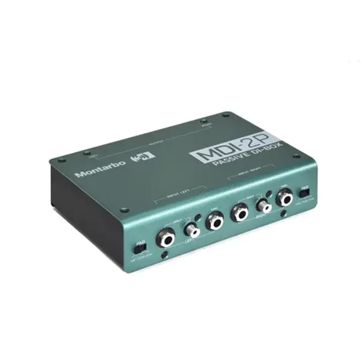 Montarbo MDI-2P caja DI pasiva de 2 canales 4