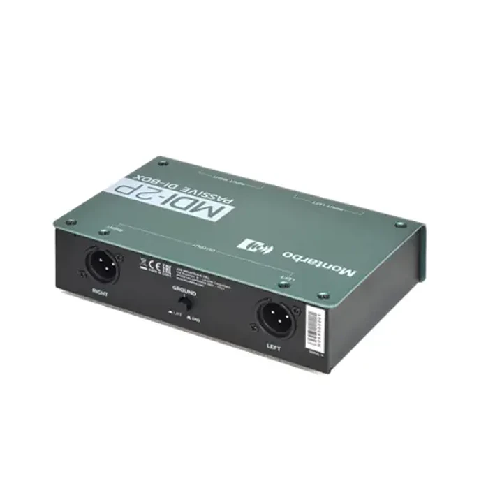 Montarbo MDI-2P caja DI pasiva de 2 canales 2