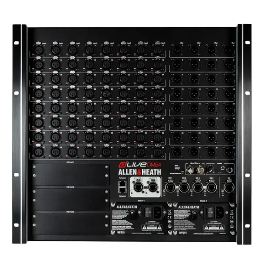 Allen & Heath DM64U Audio Rack Dli ULTRA FX 1