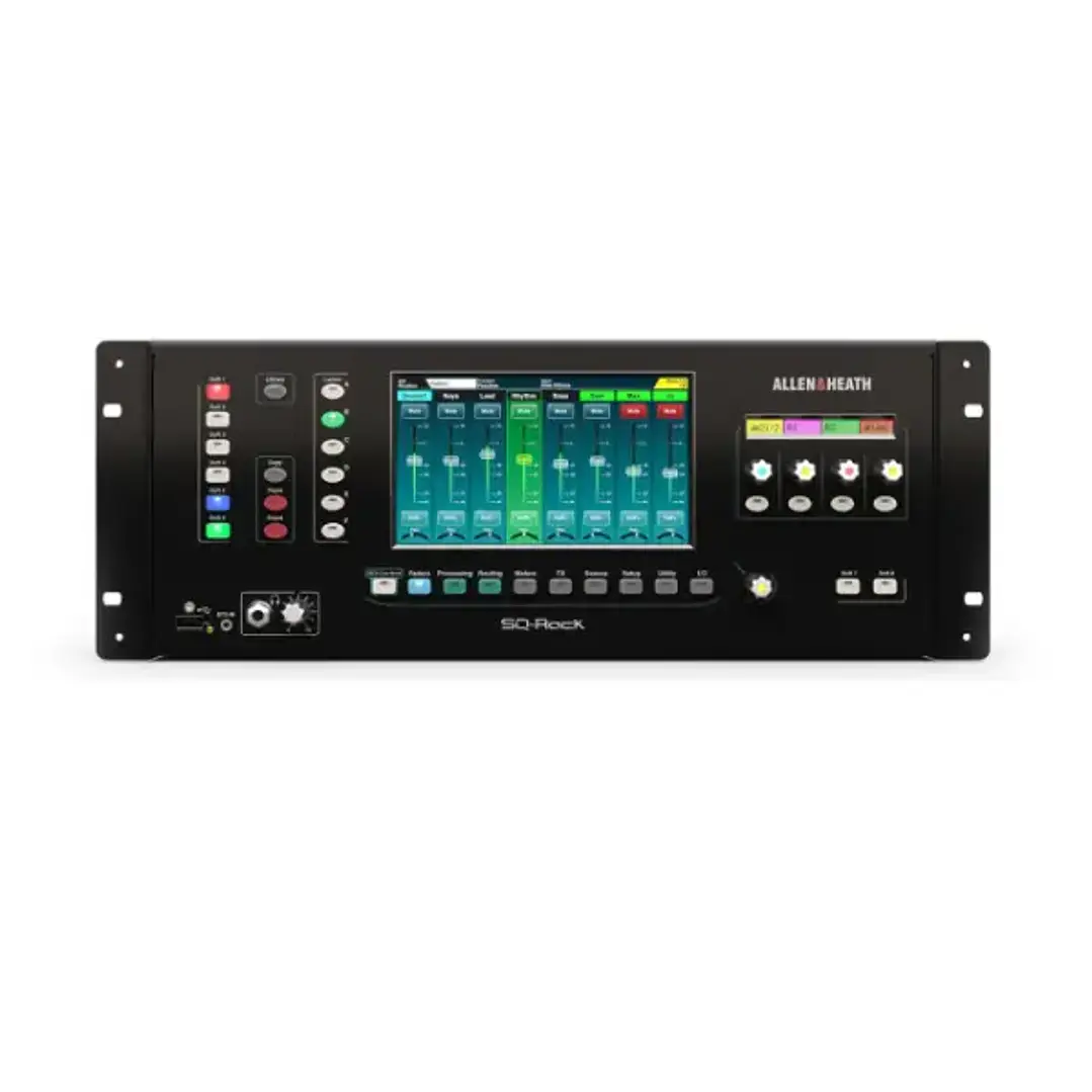 Allen & Heath SQ-RACK Mezclador digital de 48 canales / 36 buses para montaje en rack 3