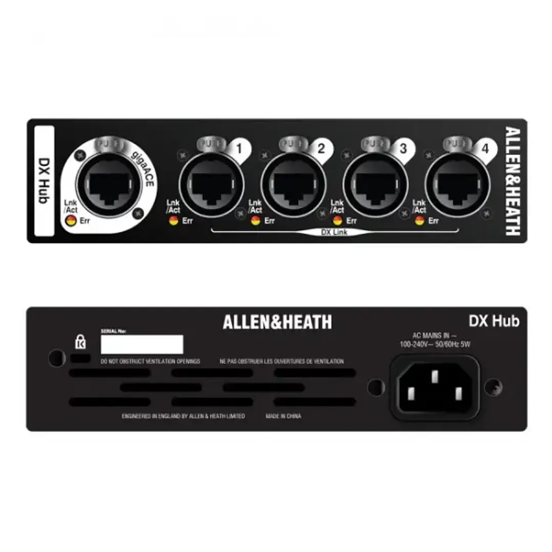 Allen & Heath DX-HUB Hub de expansión de DX remoto 1