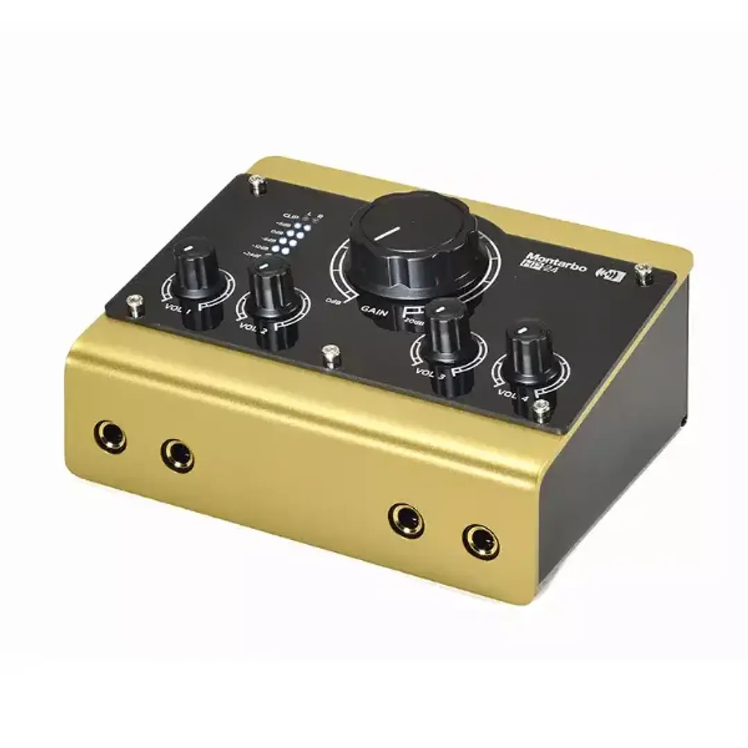 Montarbo HP-24 Amplificador de Audífonos 4 salidas 1