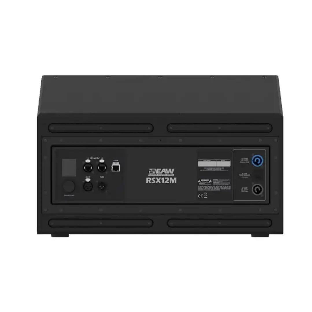 EAW RSX12M Monitor de piso activo de 12 pulgadas con DSP avanzado y control total RSX series 3