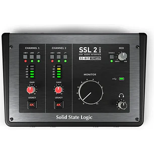Solid State Logic SSL2 MKII - Interfaz de audio USBC de 2 canales