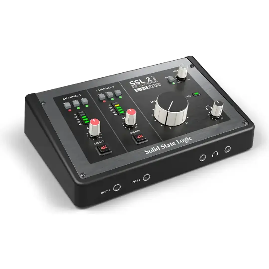 Solid State Logic SSL2 MKII - Interfaz de audio USBC de 2 canales 4