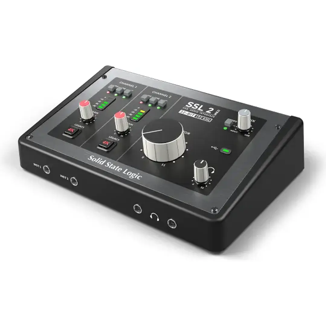 Solid State Logic SSL2 MKII - Interfaz de audio USBC de 2 canales 5