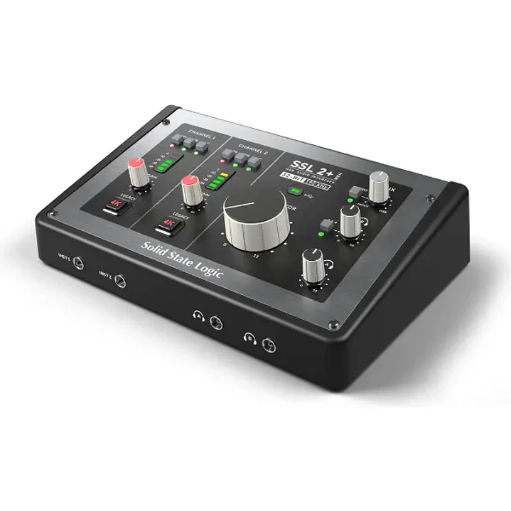 Solid State Logic SSL2+ MKII Interfaz de audio USBC de 2 canales 2