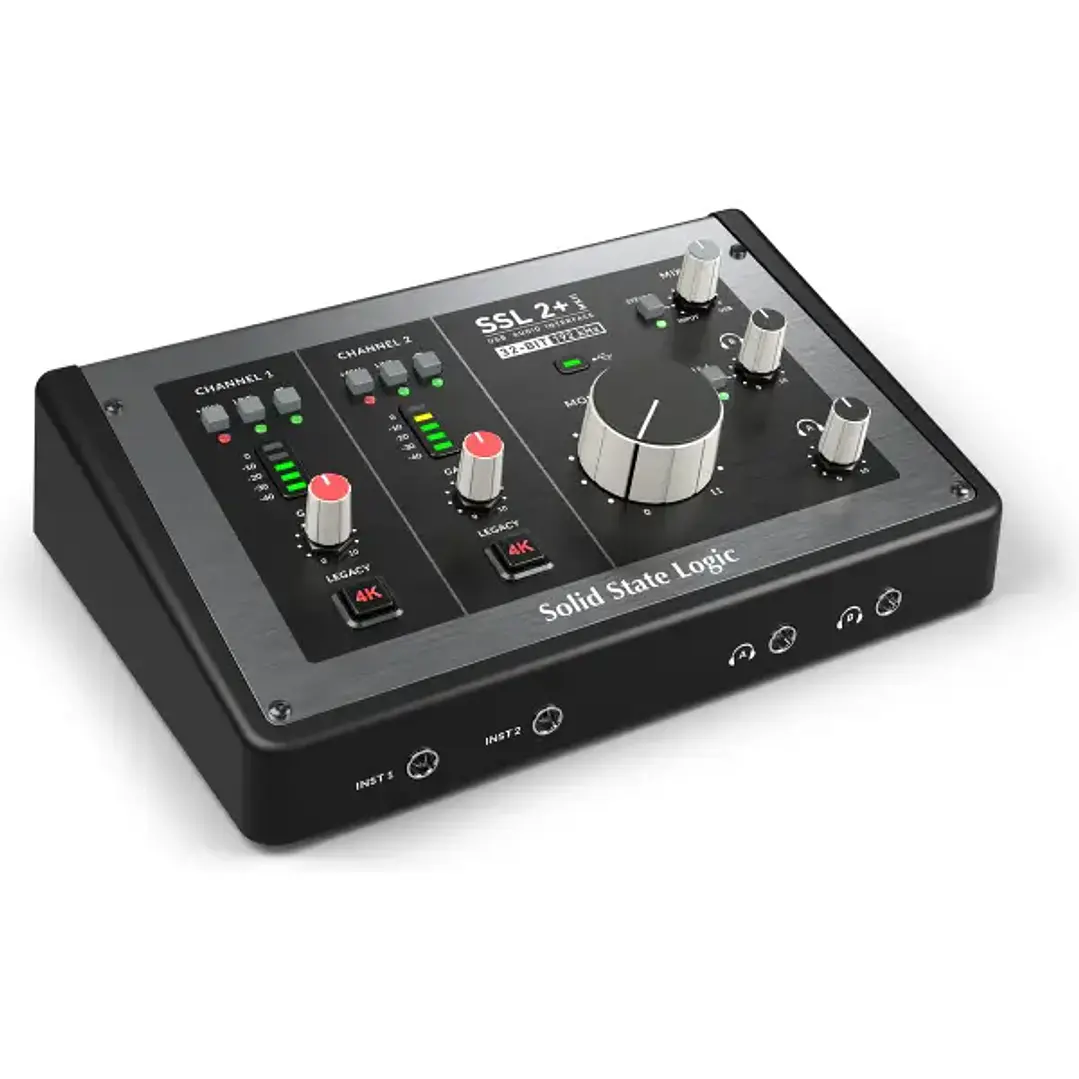 Solid State Logic SSL2+ MKII Interfaz de audio USBC de 2 canales 3