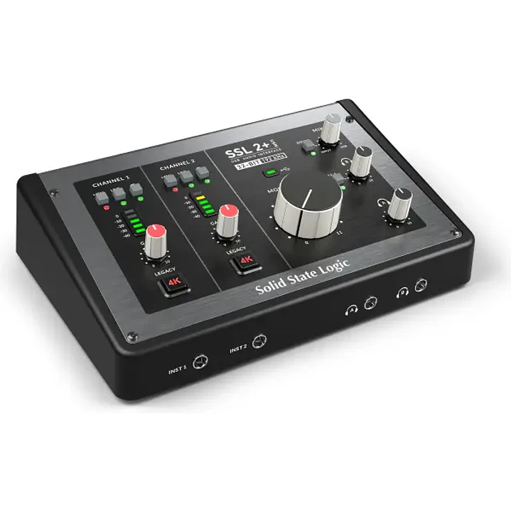 Solid State Logic SSL2+ MKII Interfaz de audio USBC de 2 canales 3