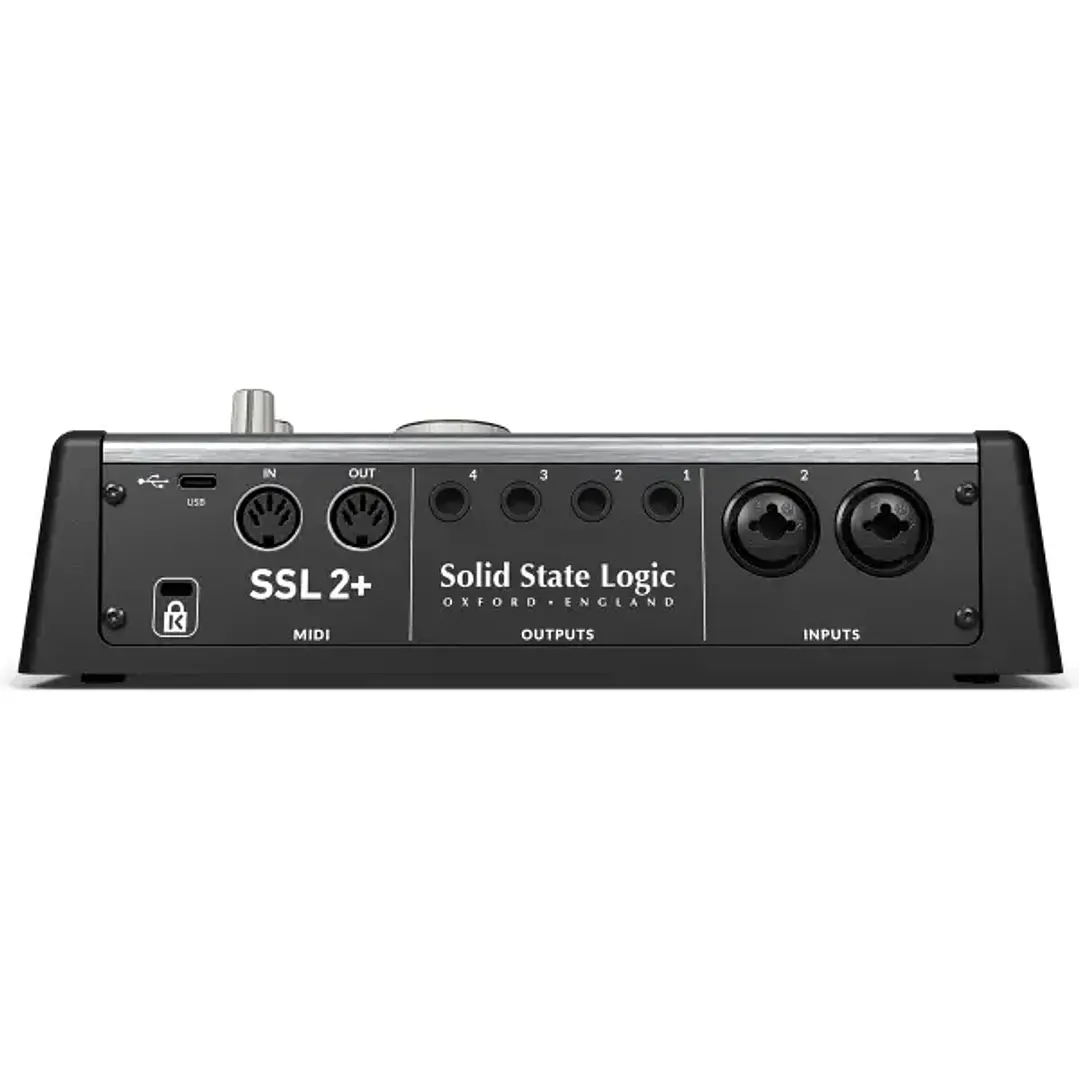 Solid State Logic SSL2+ MKII Interfaz de audio USBC de 2 canales 5