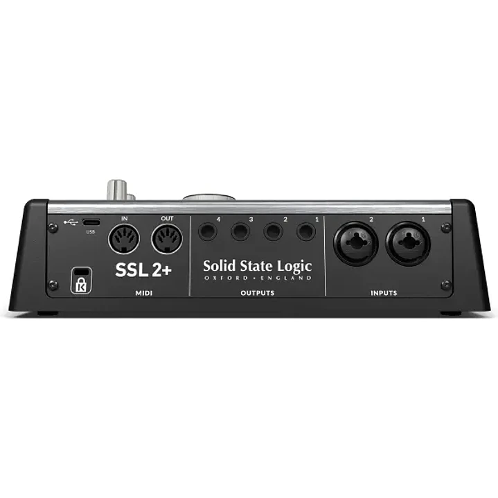 Solid State Logic SSL2+ MKII Interfaz de audio USBC de 2 canales 5