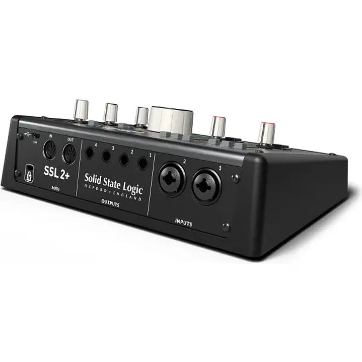 Solid State Logic SSL2+ MKII Interfaz de audio USBC de 2 canales 6