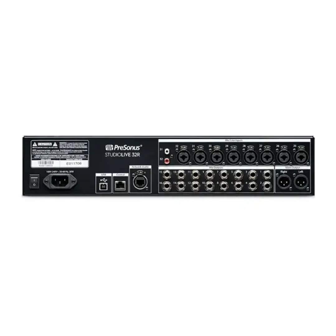 Presonus StudioLive SL32R Consola Digital en Formato Rack 3