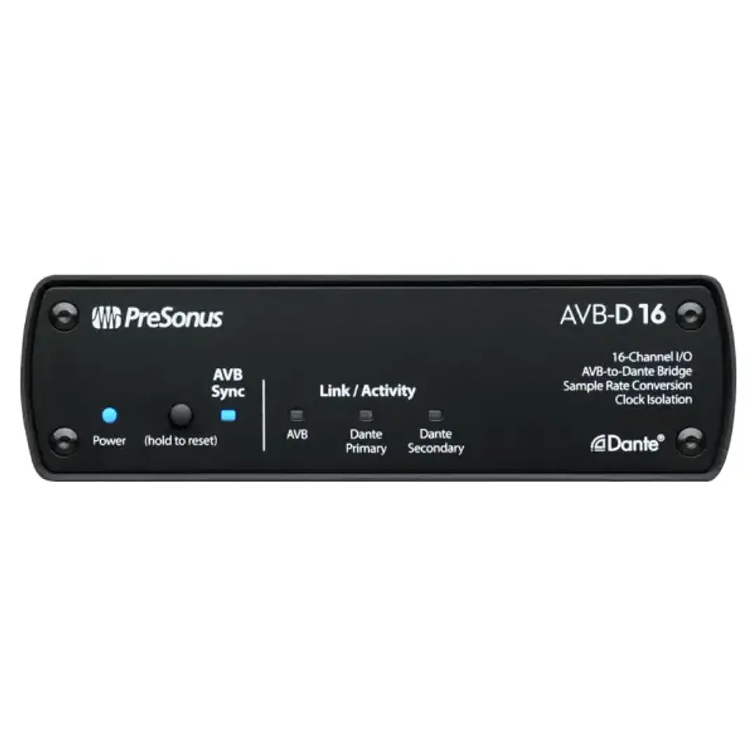 Presonus AVB-D16 Interfaz AVB a Dante 16 Canales 1
