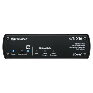 Presonus AVB-D16 Interfaz AVB a Dante 16 Canales